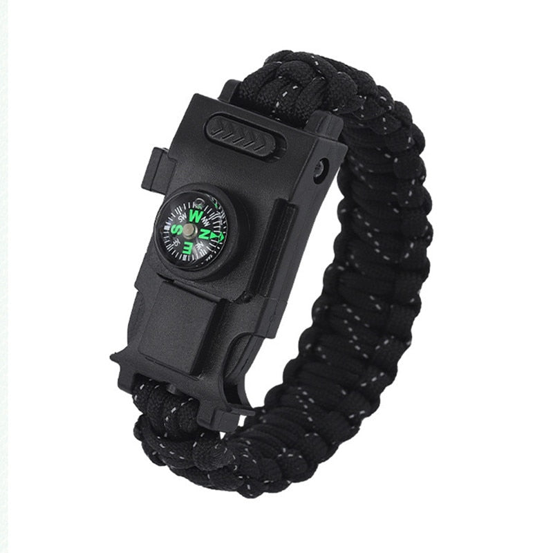 Bracelet Paracorde LED Noir Default Title | Survie