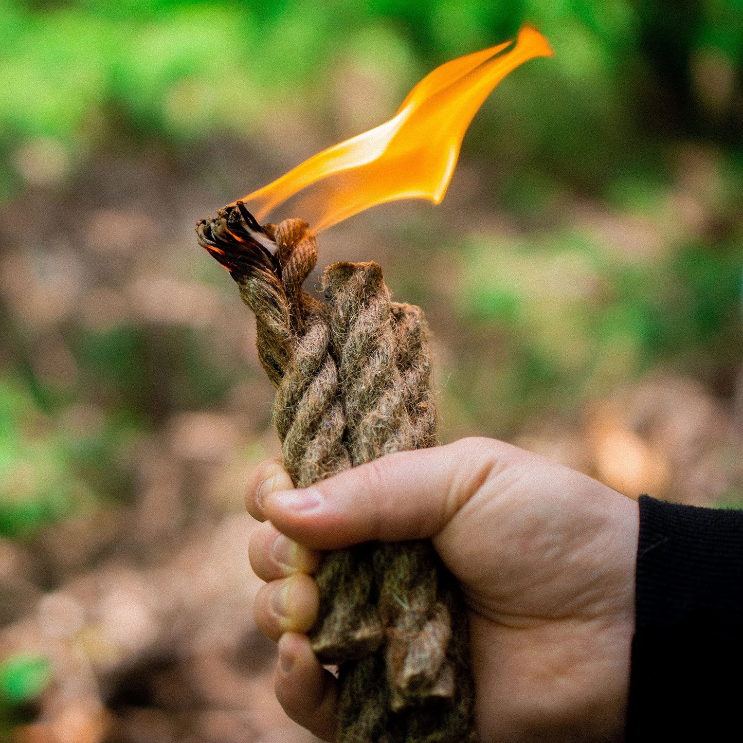 Corde Allume Feu Survie | France Survivalisme